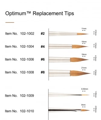 Накрайник за четка за керамика MPF Optimum Spring Ceramic Brush 