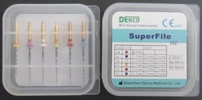 Машинни каналоразширители SUPER FILE (реплика на “PROTAPER”) - разпродажба