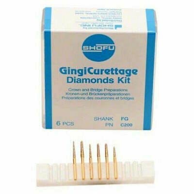 Комплект за изпиляване с гингивален кюретаж Gingi Curettage Diamond Kit