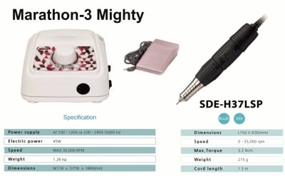 Микромотор Marathon 3 - Mighty с ръкохватка SDE-H37LSP