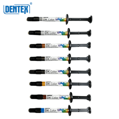 DENTEX DX.Flow-Color Композитни оцветители за индивидуализация Цвят шприца