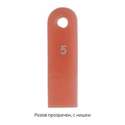 Candulor X PLEX Polymer 500 g F5 Розово прозрачно, с нишки