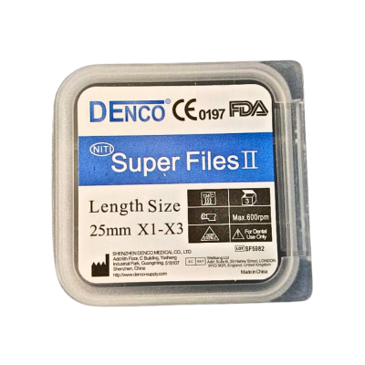 Машинни каналоразширители Super Files II - разпродажба