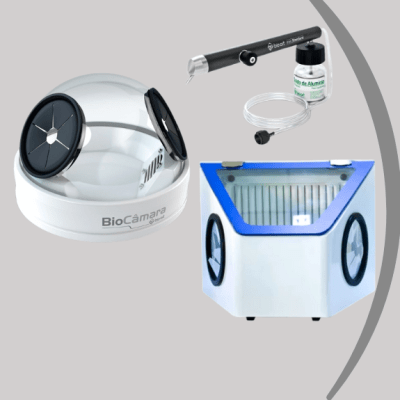 Пясъкоструйна писалка и контейнери за безпрахова работа