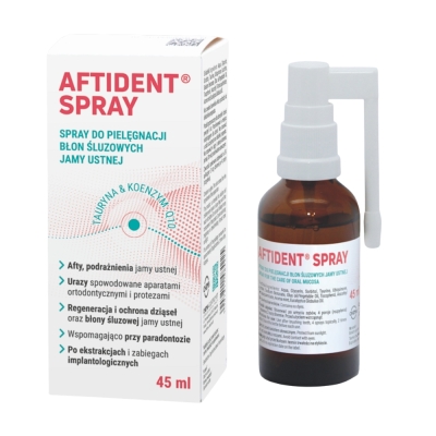 AFTIDENT спрей при афти