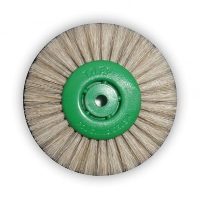 Четка от четина за полирмотор  4-редова Широка, права