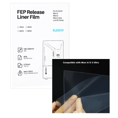 ELEGOO FEP фолио за 3D принтери Mars 5 Ultra