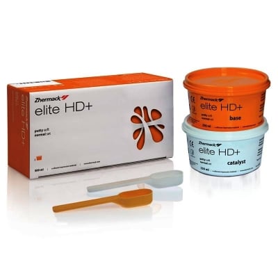 Elite HD+Putty Soft - Normal Set - База 2x250 мл - А-силикон за основен отпечатък 