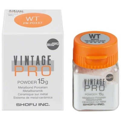 Металокерамика Vintage PRO Enamel Effect 15 g White Translucent
