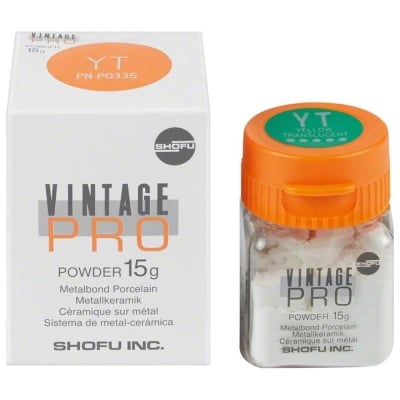 Металокерамика Vintage PRO Enamel Effect 15 g Yellow Translucent