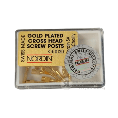 Позлатени щифтове с винт Nordin