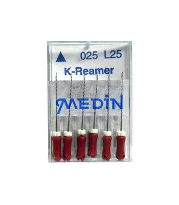 Каналоразширители Medin K-reamers, 25 мм - разпродажба