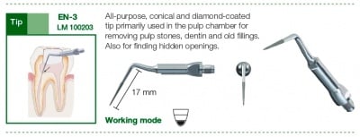 Връхче за утразвуков скалер Amdent/ LM Instruments - EN-3