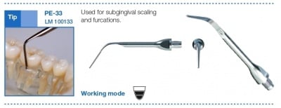 Връхче за утразвуков скалер Amdent/ LM Instruments - PE-33