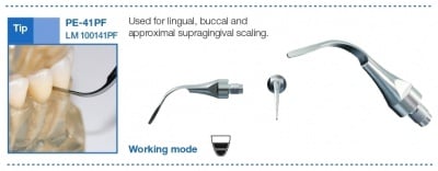 Връхче за утразвуков скалер Amdent/ LM Instruments - PE-41PF