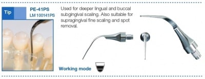 Връхче за утразвуков скалер Amdent/ LM Instruments - PE-41PS