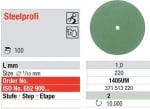 Сепараторни немонтирани полирни гуми Steelprofi Edenta 
