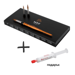 Комплект четкa за керамика 3 в 1 MPF Optimum™ Spring + подарък Fire paste Стабилизираща паста за изпичане на фасети и корони