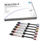 Комплект фотокомпозит BEAUTIFIL II  6 Color set + подарък Бонд "all-in-one" BeautiBond Xtreme