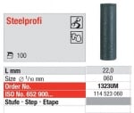 Немонтирани полирни гуми за CrCo сплави, мостове и коронки Steelprofi Edenta