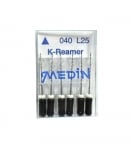 Каналоразширители Medin K-reamers, 25 мм - разпродажба